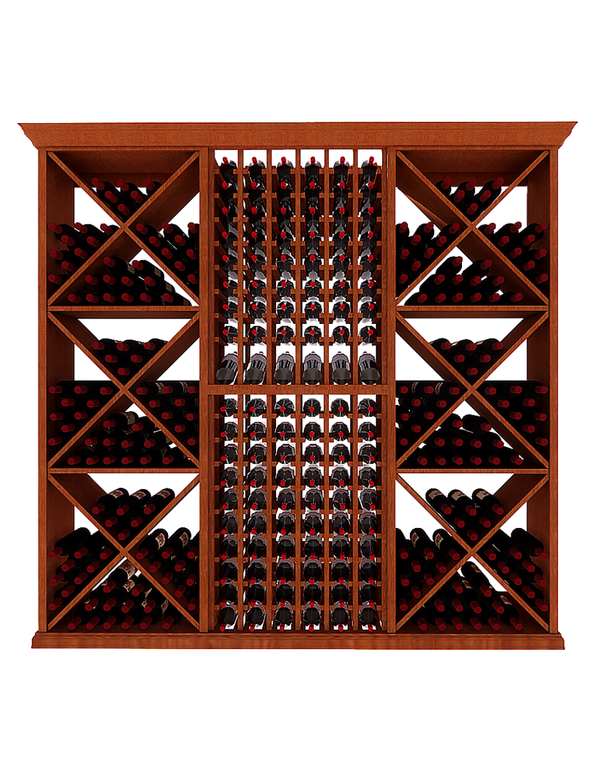 7 Foot Wine Cellar Storage System | 388 Bottle Capacity