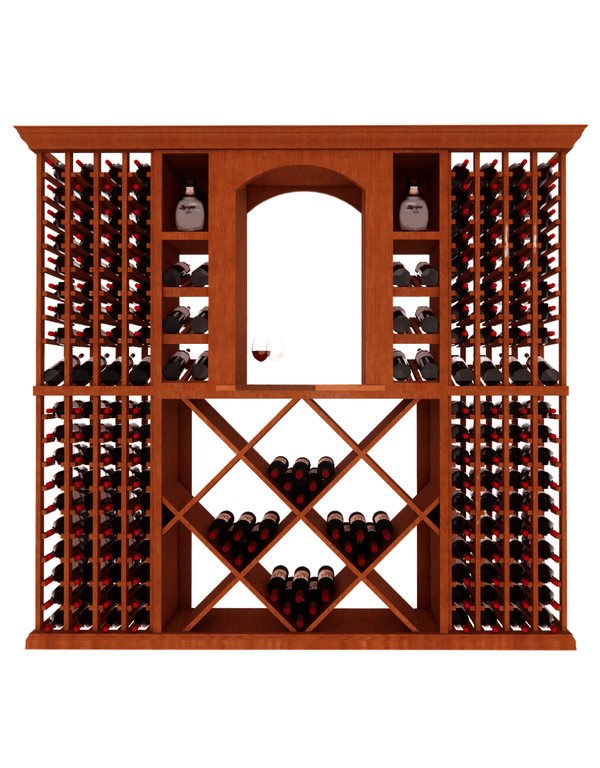 7 Foot Wine Cellar Storage System | 306 Bottle Capacity
