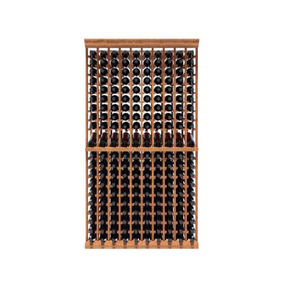 10 Column - 200 Bottle 7ft Wine Rack Kit with Display