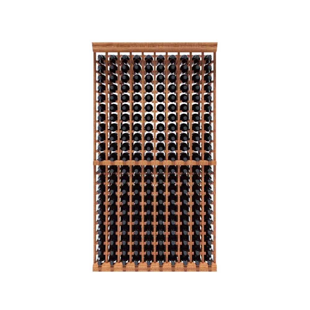 Wine Rack Kit 10 Column Modular Standard Bottle 7ft Racking Storage