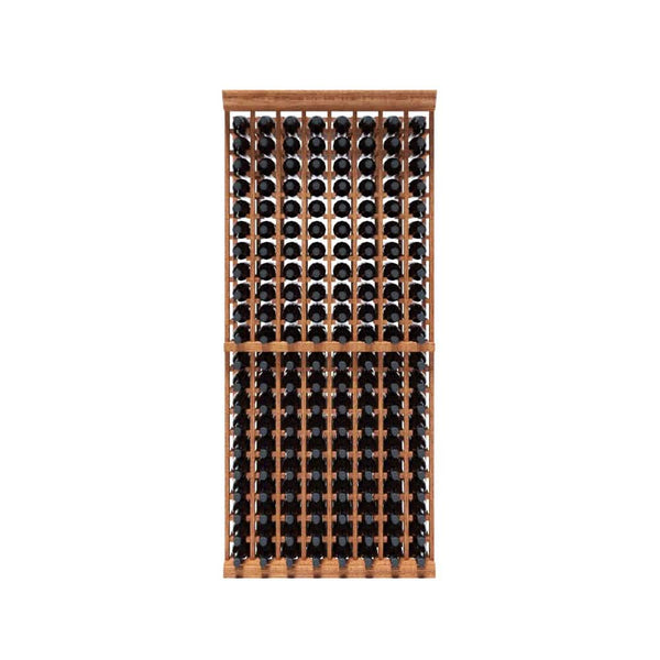 8 Column 7ft Wine Rack Kit | Holds 168 Bottles