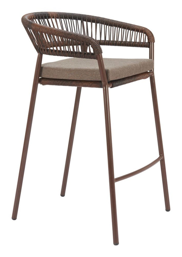Set of 2 - Skye Barstool in Brown