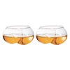 Deez Nuts Drinking Wine & Whiskey Glasses - 2 Set - I love Butts, Couple Mug, Gift for Her, Gift for Him Perfect for Bachelorette Parties, Gag Gift for Men & Women, 7 oz Stemless Bum Glasses