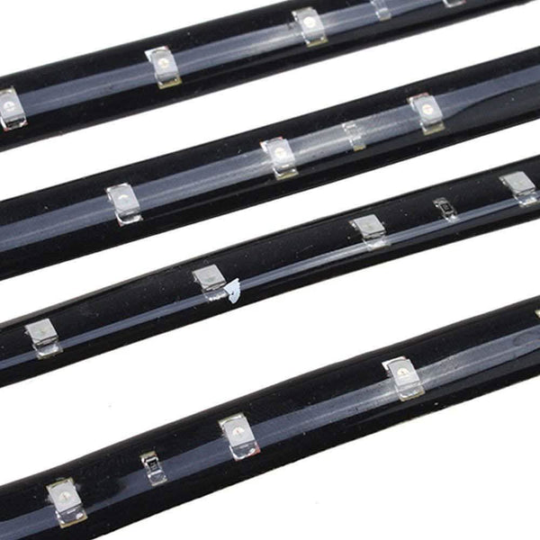 8-Piece: Flexible Waterproof LED Strip Light for Car