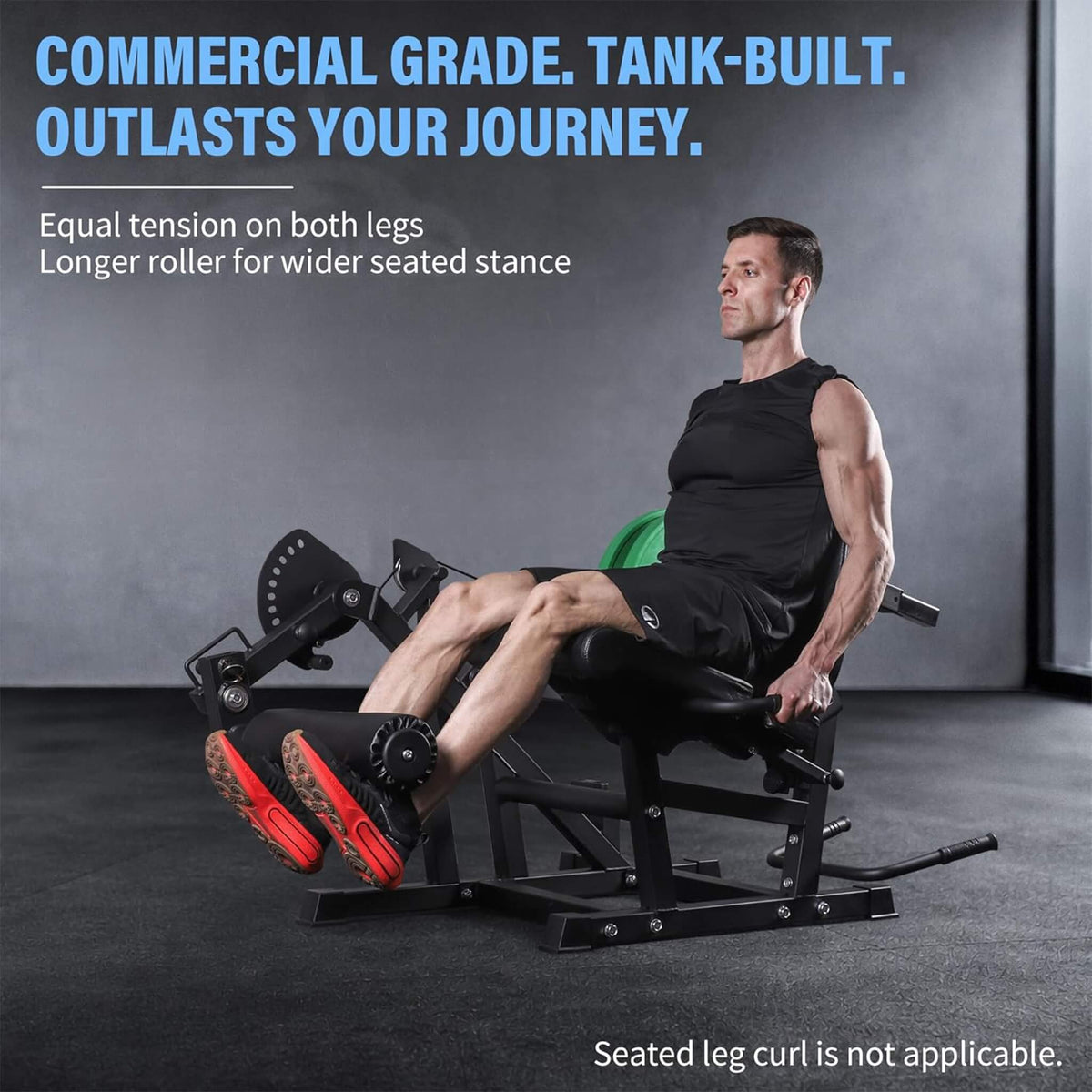 800LBS Adjustable Lower Body Leg Extension And Curl Machine (SAK70528)