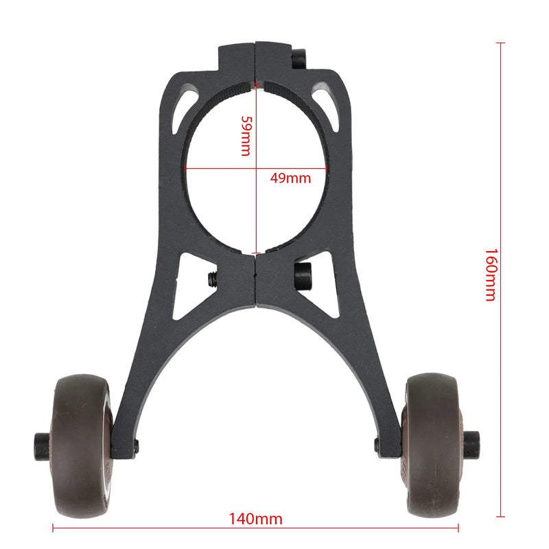 Handstand For Xiaomi M365 1S Pro Electric Scooter For Ninebot F40 F30 F20 Auxiliary Wheel Bracket Folding Bracket Wheel