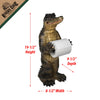 Toilet Paper Holder - Standing Alligator