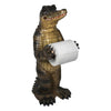 Toilet Paper Holder - Standing Alligator
