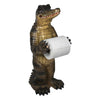 Toilet Paper Holder - Standing Alligator