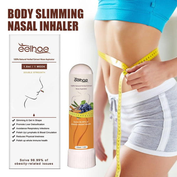 100% Natural Herbal Extract Nose Aspirator, Body Shaping Tight Skin Relieve Nasal Congestion Discomfort Portable Slimming Nasal Suction