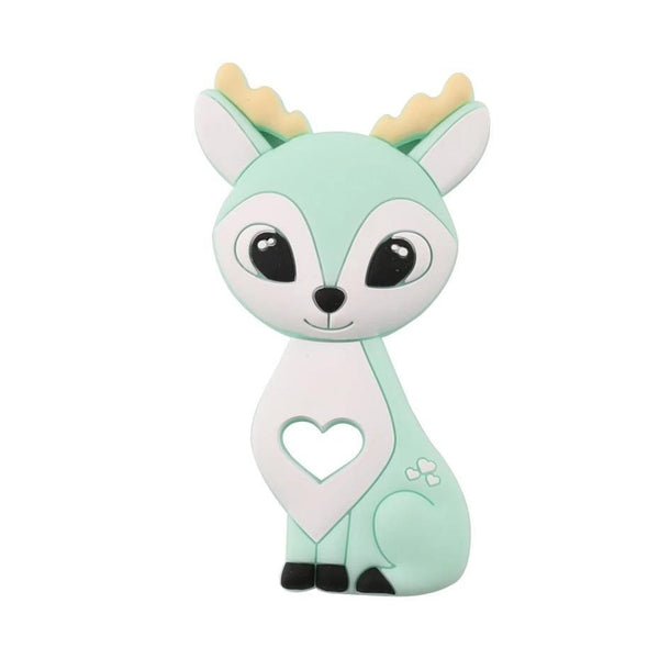 Baby Teether Silicone Rabbit Food Grade Bunny Teether Nursing Teething  Accessories Silicone Animal Teether For Kids and Baby