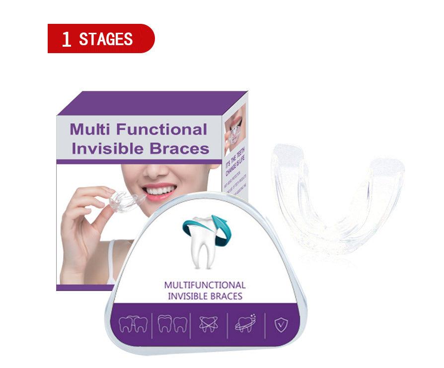 Transparent braces, exercise braces, orthodontic treatment for adults, shape retention correction, night wear prevention