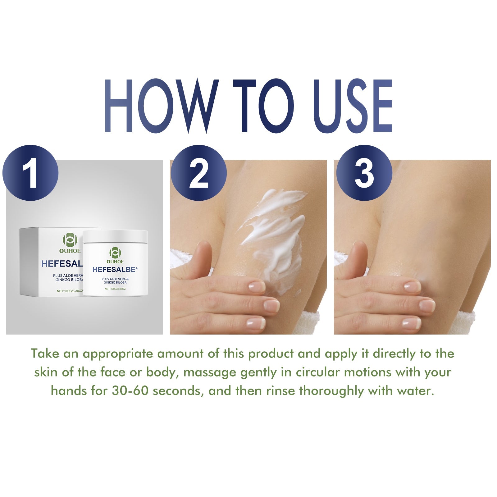 Plus Aloe Vera & Ginkgo Biloba, Anti-Aging And Smoothing Fine Lines & Wrinkles Facial Line Firming Facial Anti-Wrinkle Cream