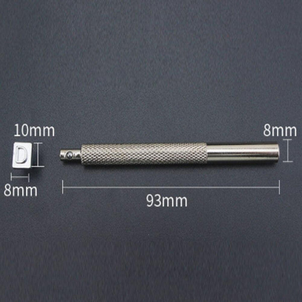 36 Pcs Steel Punch Alphabet Letter Number Leather Stamper Set 6mm Metal Punching Tools for DIY Leather Craft Making