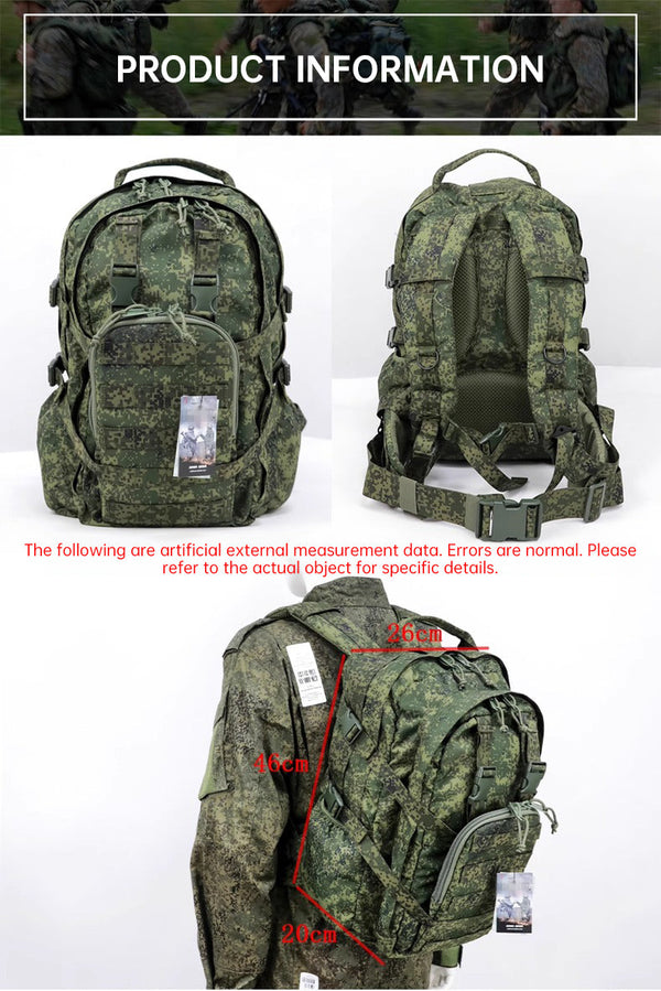 Cold War export: Russian Mammoth B tactical backpack, replica of Russian mountain special forces SPN Beaver 2 assault pack