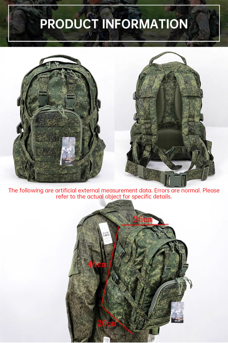 Cold War export: Russian Mammoth B tactical backpack, replica of Russian mountain special forces SPN Beaver 2 assault pack