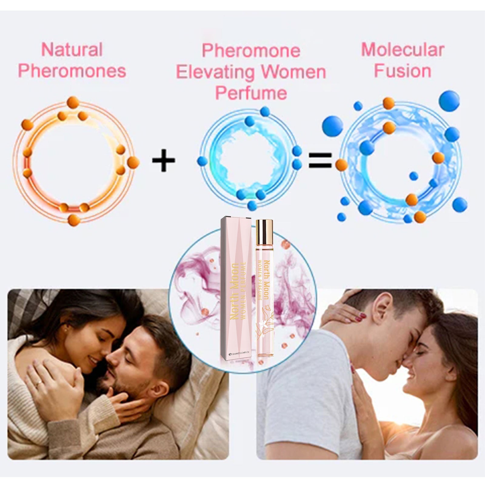 Ladies Ball Perfume, Portable Fragrance Lasting Light Fragrance Ball Perfume