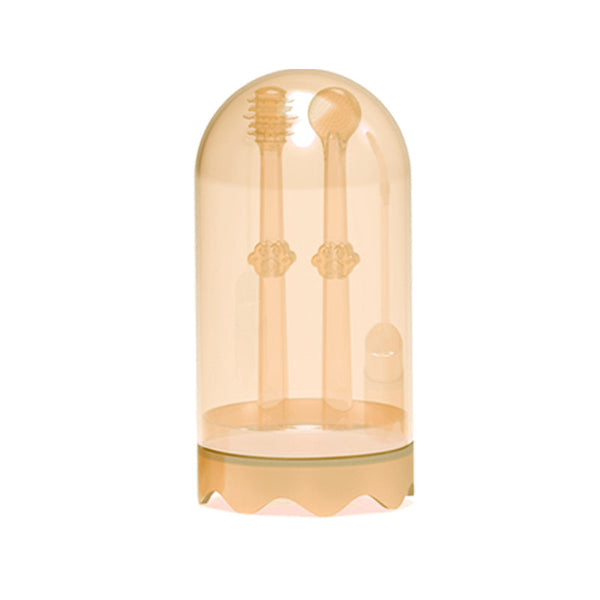 Baby Toothbrush Tongue Coating Baby Teeth Deciduous Teeth Silicone Newborn Early Brush