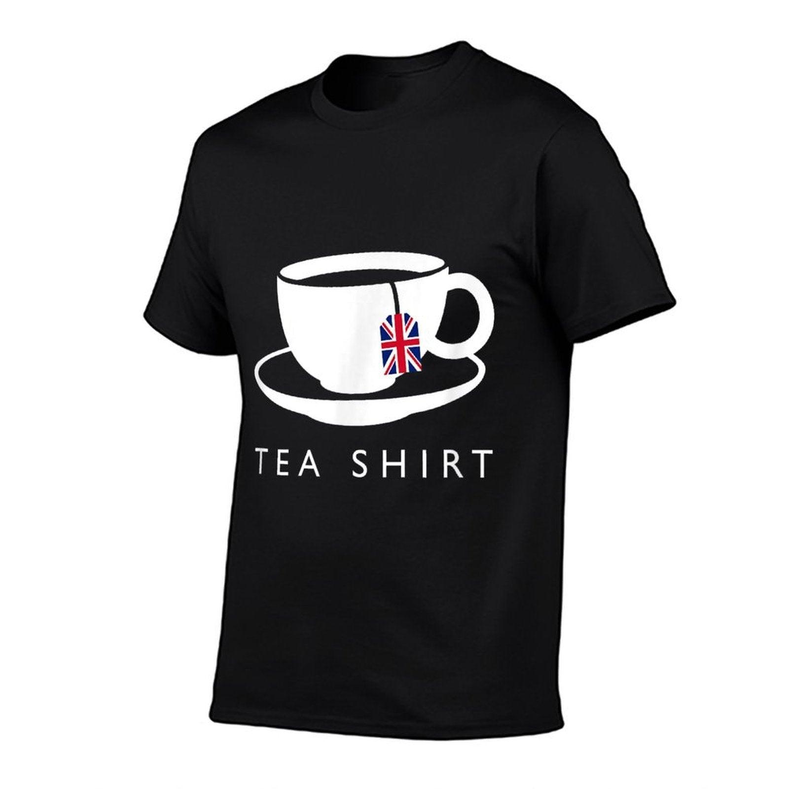 I Love English Tea UK Flag T-Shirt