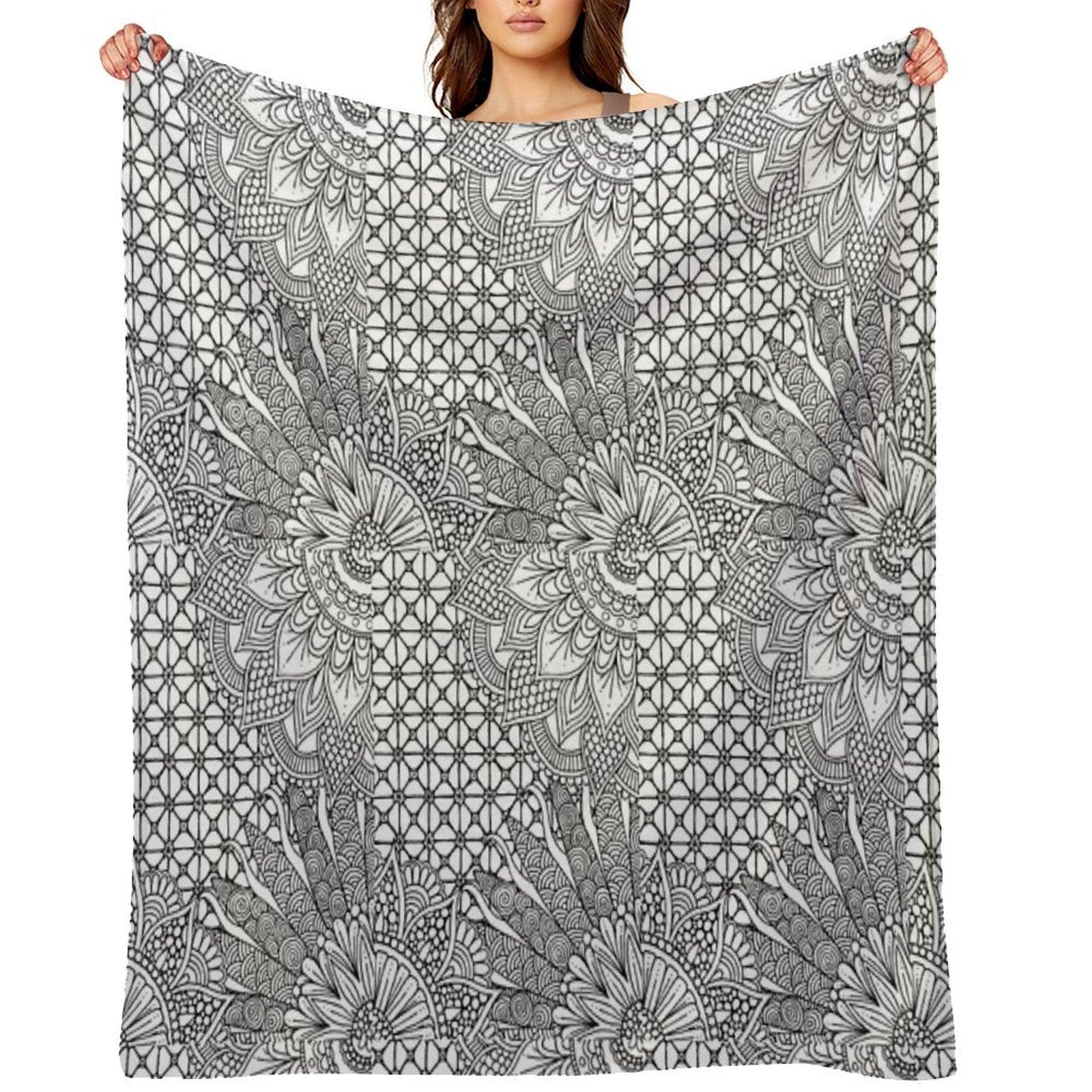Tangled Trip Throw Blanket