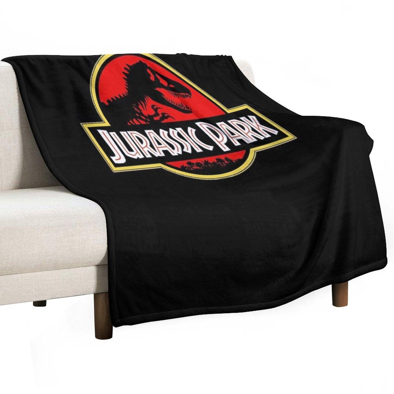 Jurrasic Park Throw Blanket