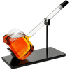 Thors Hammer Whiskey and Wine Decanter 2000ml by The Wine Savant, Miljoner for Tequila, Bourbon, Scotch, or Wine - Thor Avengers Gifts, Marvel Style Gifts, Mjölnir Gifts for Dad