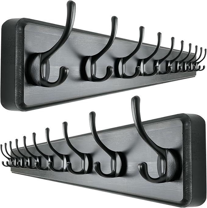 Dseap Wall Mounted Coat Rack: 38-1/4