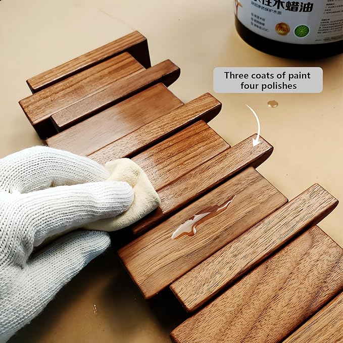 Wall Mounted Piano Key Hanger | Flip Style Hook | Entrance Wall Art Hook, Made of Oak Wood (3 Times Painted, 4 Times Polished) (Arc Walnut-Beech, 10Hooks)