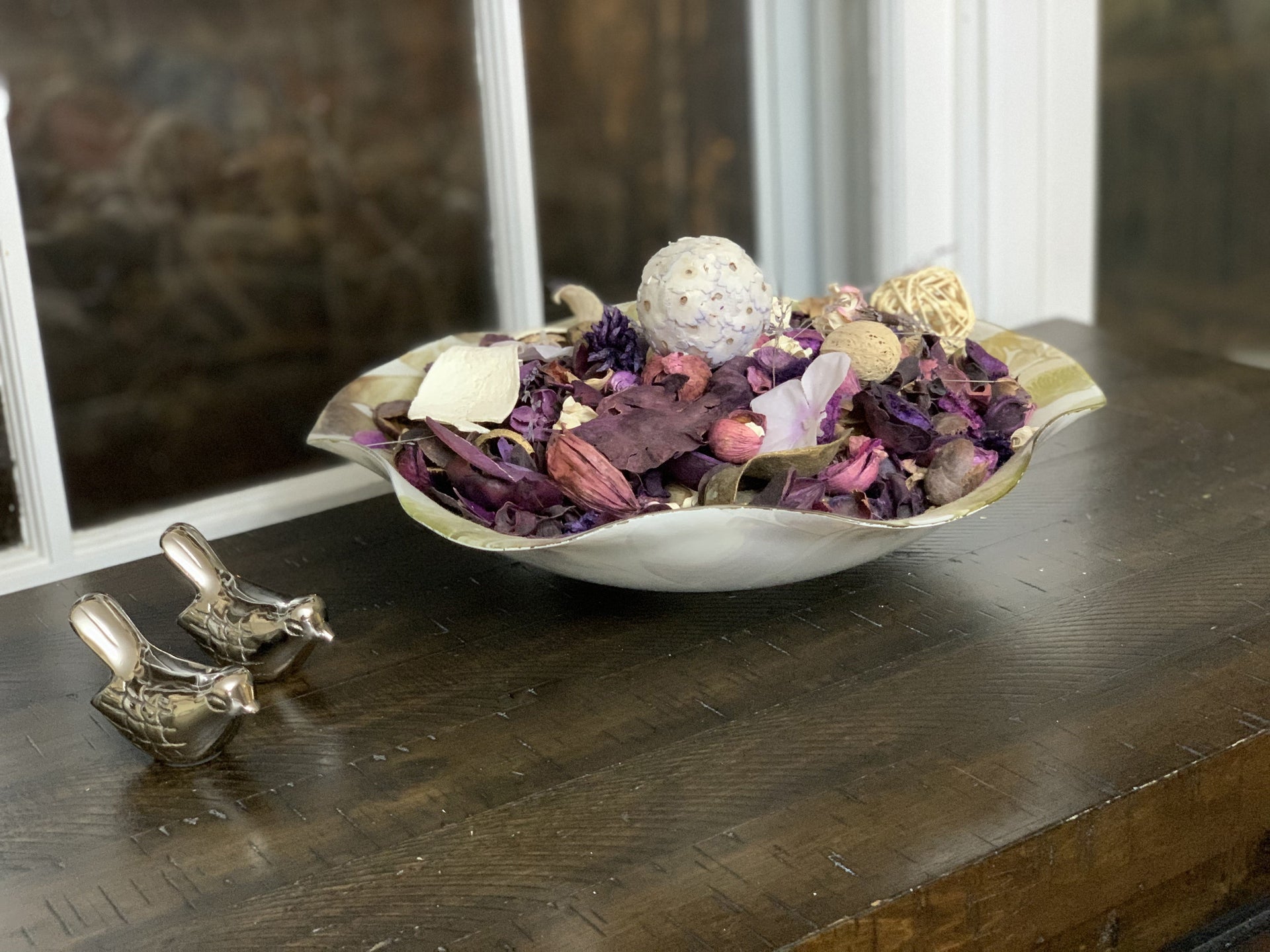 Vibhsa Birds of Health and Happiness Set of 2 (Silver)