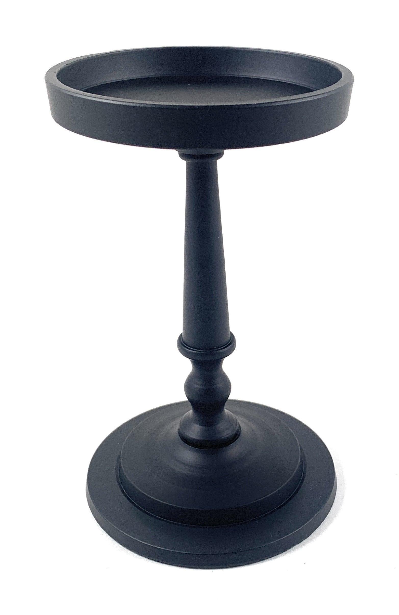 Vibhsa Pillar Candle Holder - Matte Black (7