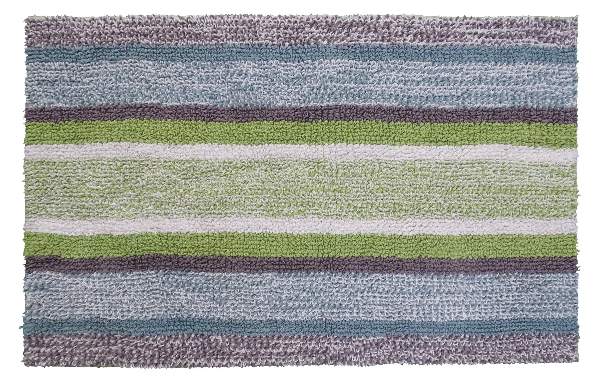 CHICOS HOME Multi Color Striped Bath Rug 20