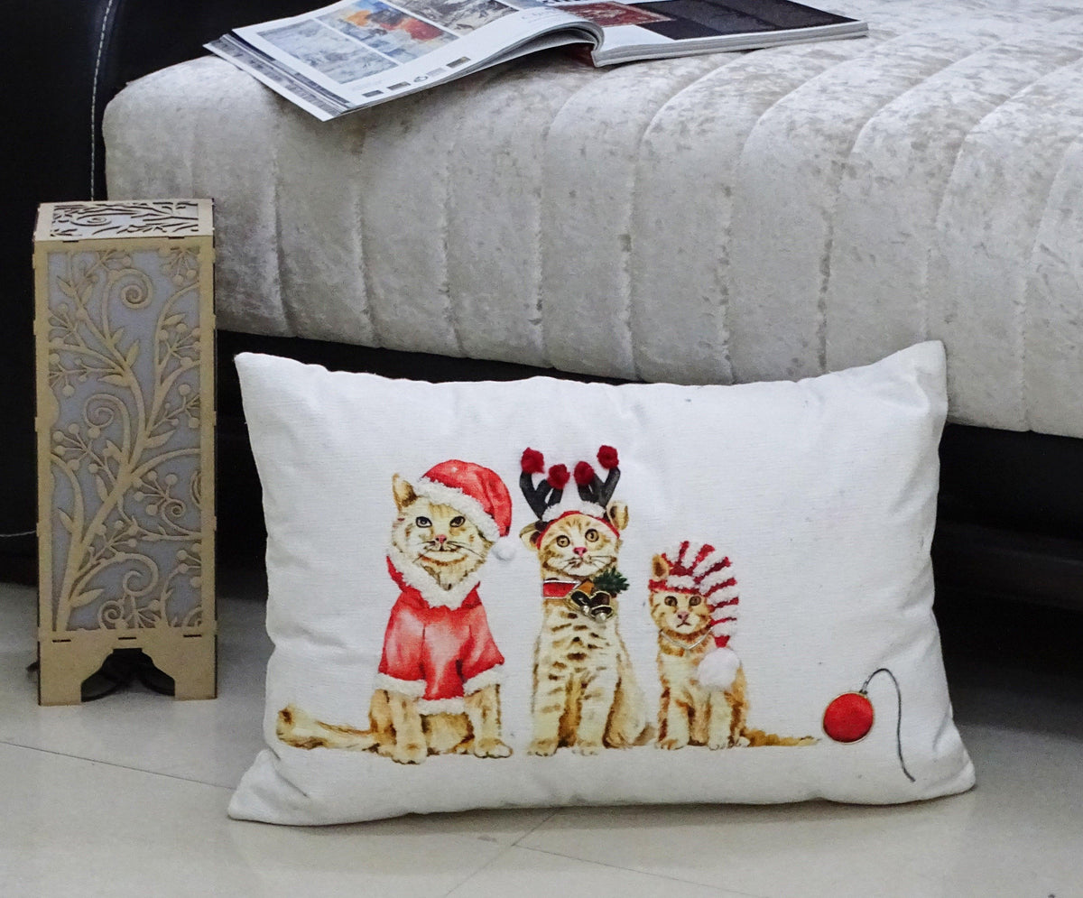 Vibhsa Christmas Throw Pillow for couch 14