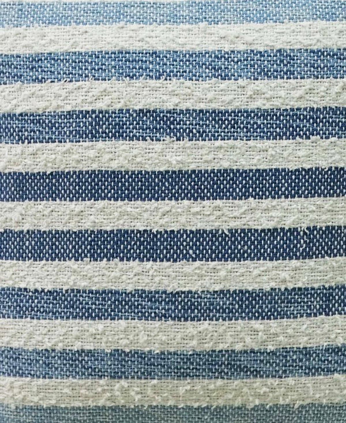 Vibhsa 100% Cotton Ombre Textured Stripe Pillow