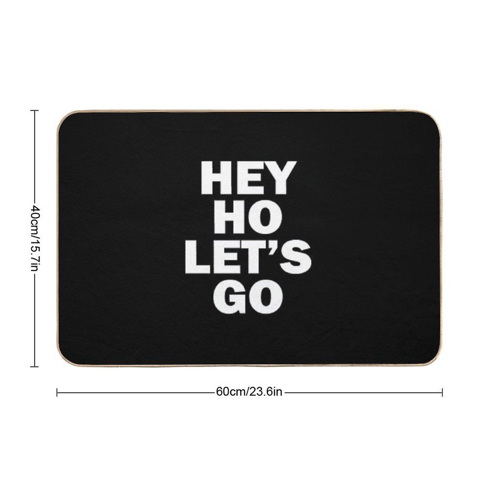 The Ramones - HEY HO LET'S GO Bath Mat
