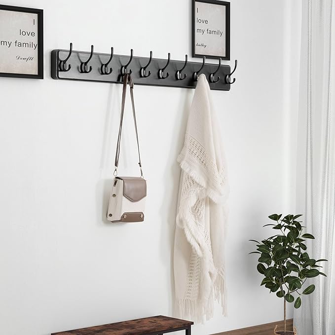 Dseap Wall Mounted Coat Rack: 38-1/4