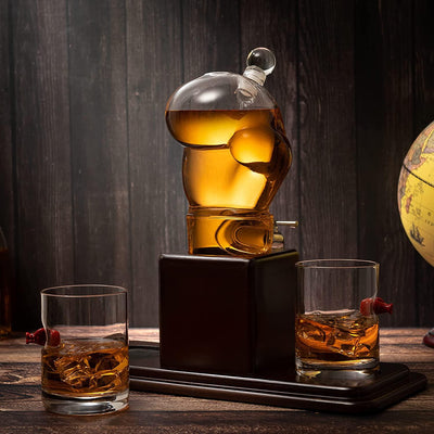 Boxing Glove Wine & Whiskey Decanter Set 750Ml 13