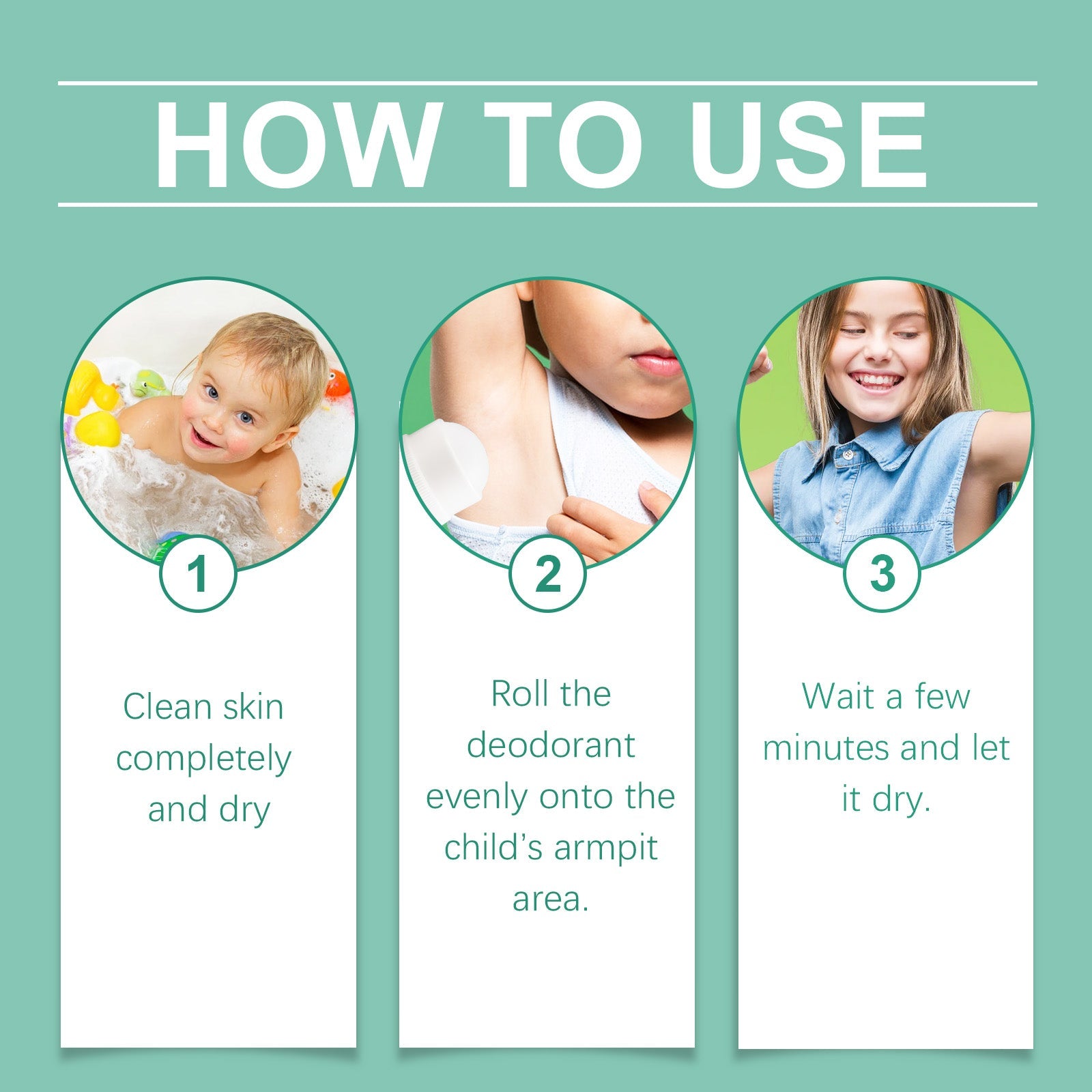 Vanilla Citrus Roll-On Fragrance For Kids Sweat Roll-On Armpit Sweat Cleansing Fragrance Gentle And Fresh