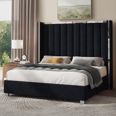 Jocisland King Size Bed Frame with 58