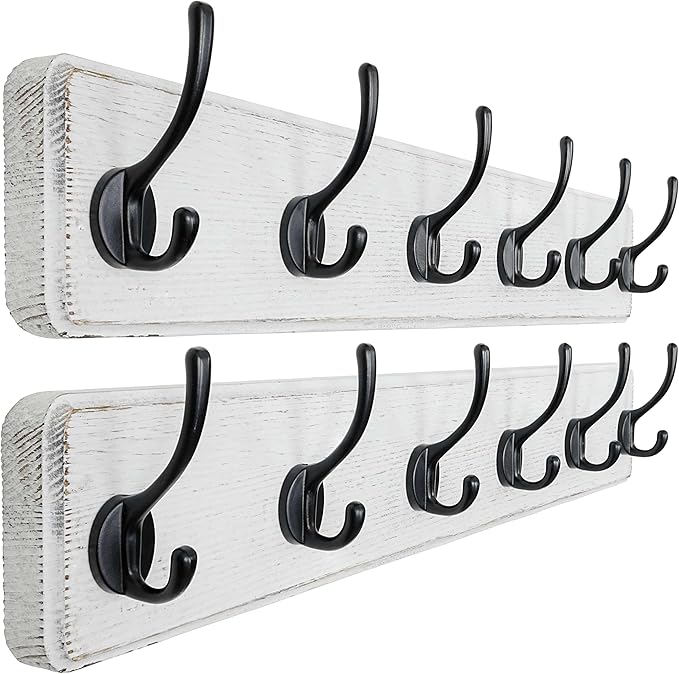 Dseap Wall Mounted Coat Rack: 24