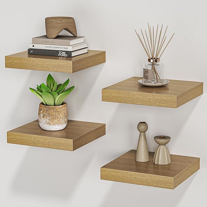 Square Floating Shelves for Wall, 8