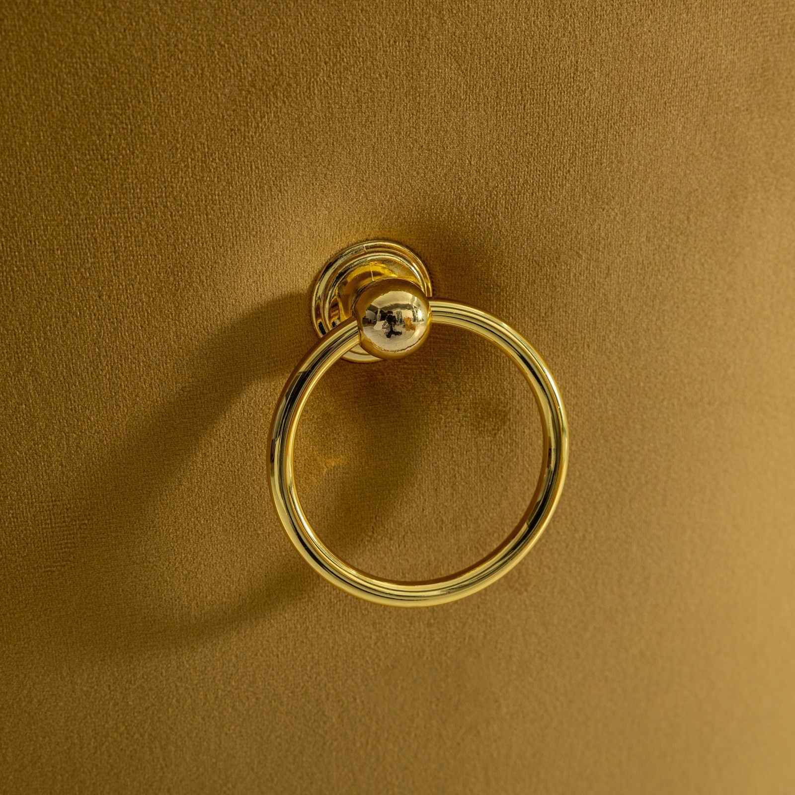 Nikki Collection Modern Tufted Solid Wood Velvet Upholstered Dining Chair with Gold Legs