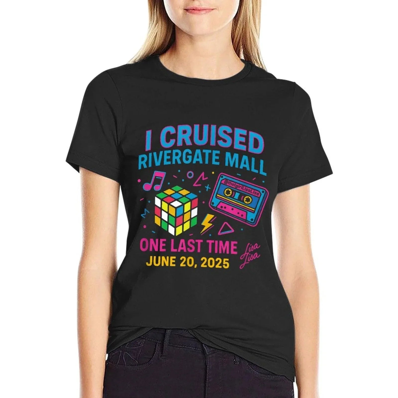 I Cruised The Mall One Last Time Rivergate 62025 Lisa Lisa  Quick-drying T-Shirt