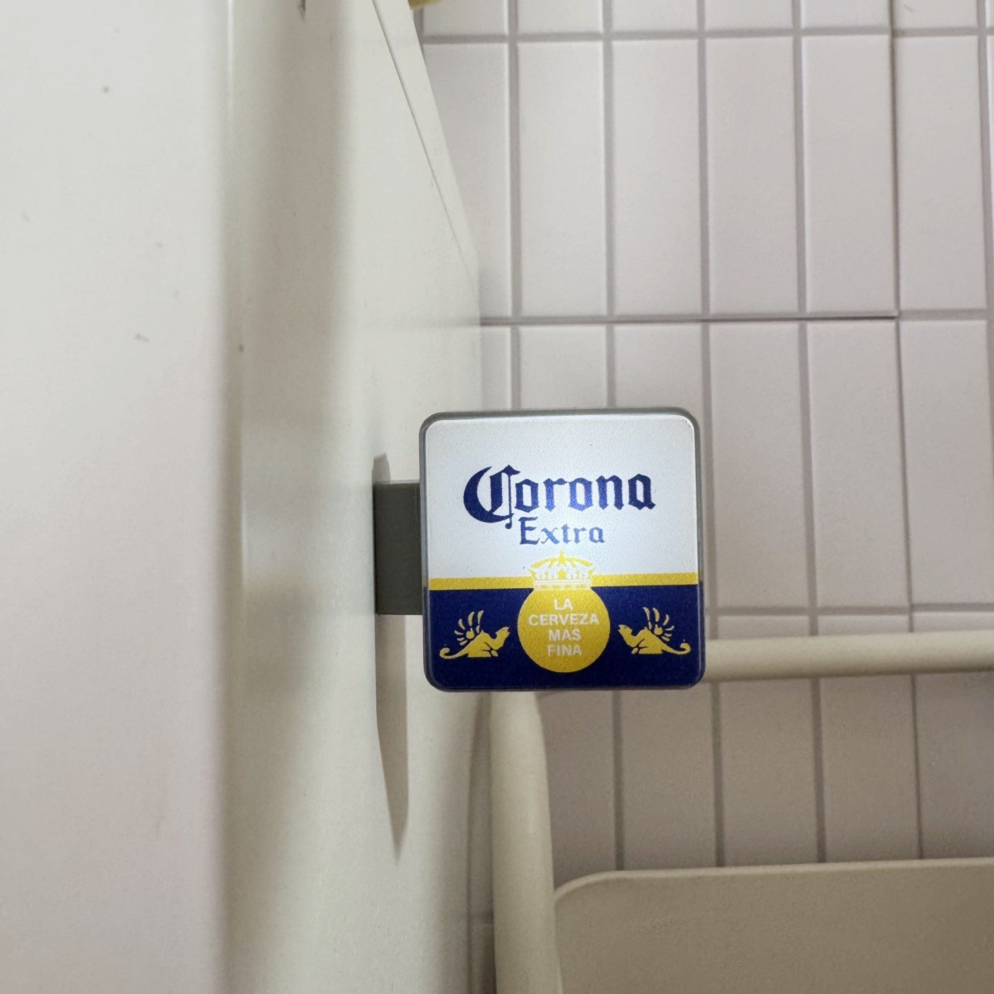 Creative Beer Series Magnetic Attraction Light Sign Fridge Magnet Perforated Board Entrance Door Luminescent Magnetic Decoration Magnetic Sticker