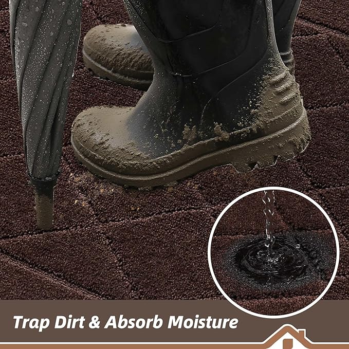 BEQHAUSE Dirt Trapper Door Mat 20