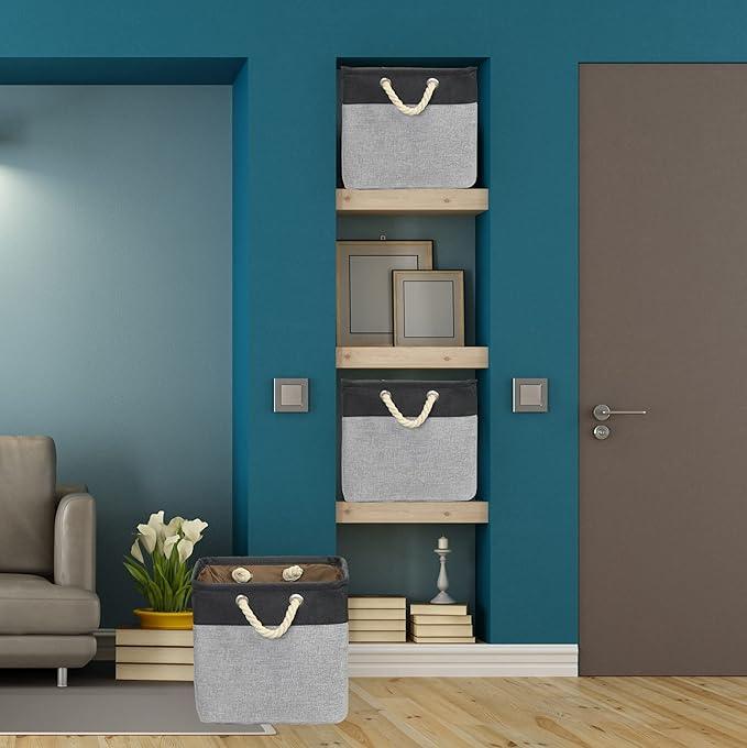 SIMPLE HOUSEWARE Fabric Storage Cubes, 13