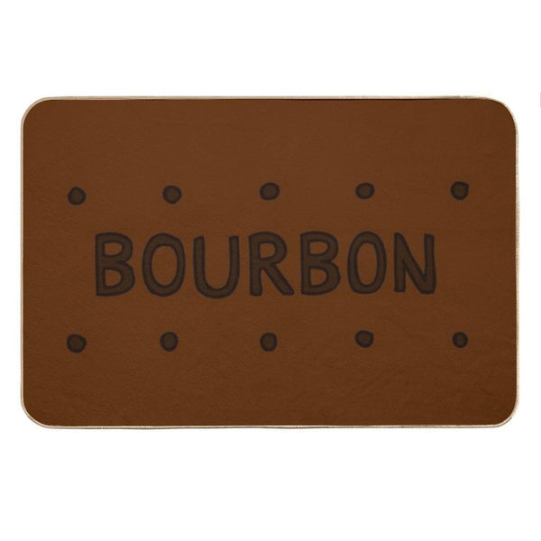 Chocolate Bourbon Biscuit Bath Mat