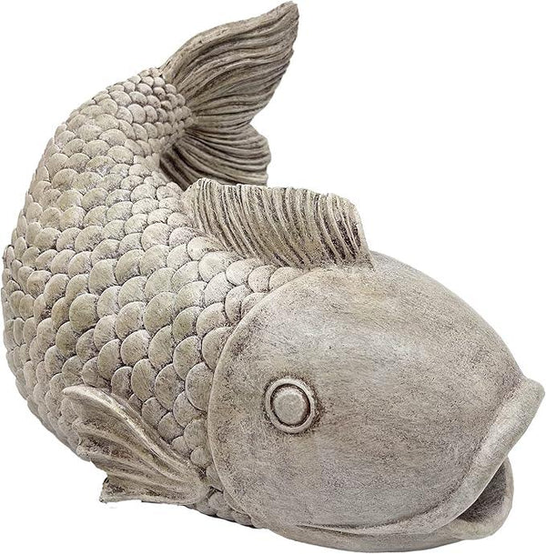 Fish Statues Gutter Downspout Extension Statues Garden Decoration,Resin Statue Outdoor Decor,Animal Downspout Diverter,Decorative Gutter Extension,3