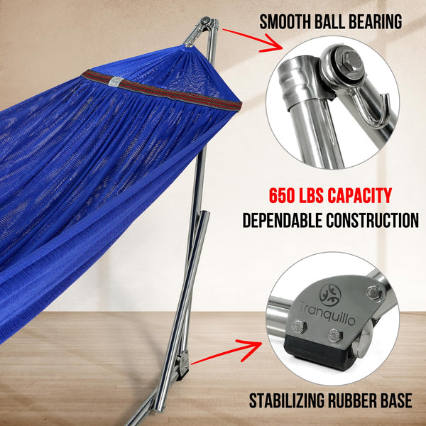 Tranquillo Original Stainless Steel Hammock Stand