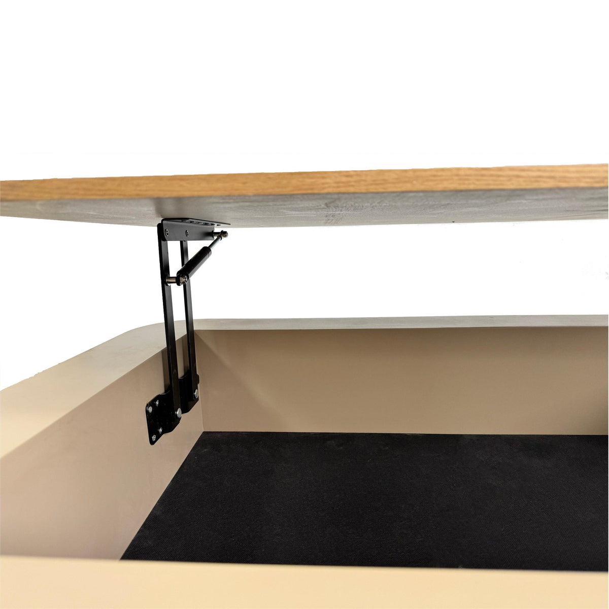 Modern Lift-Top Coffee Table with Hidden Storage