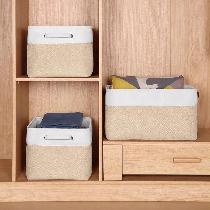 Kntiwiwo Large Fabric Foldable Storage Bin 17